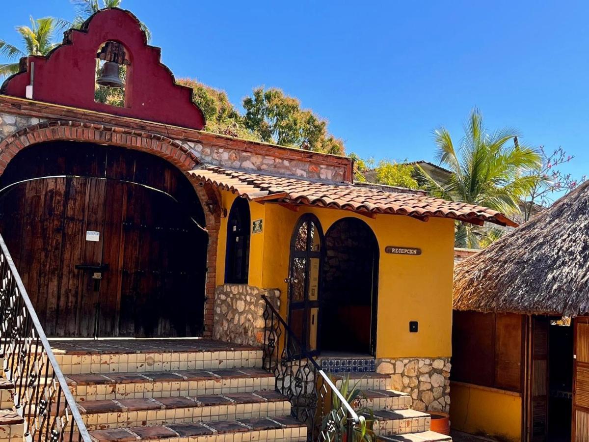 Hotel Rancho Escondito Пуерто-Ескондідо Екстер'єр фото